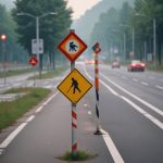 Опоры для дорожных знаков: виды столбов и стоек, материалы и нормативные требования