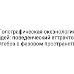 Голографическая океанология идей: поведенческий аттрактор алгебра в фазовом пространстве